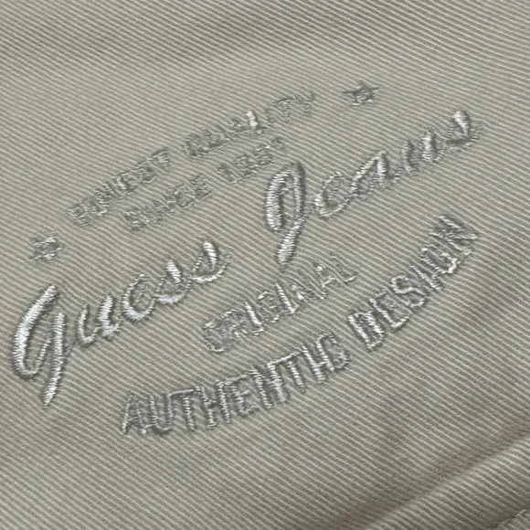 Vintage 90’s Guess Zip-Up Chore Jacket - Picture 2 of 4